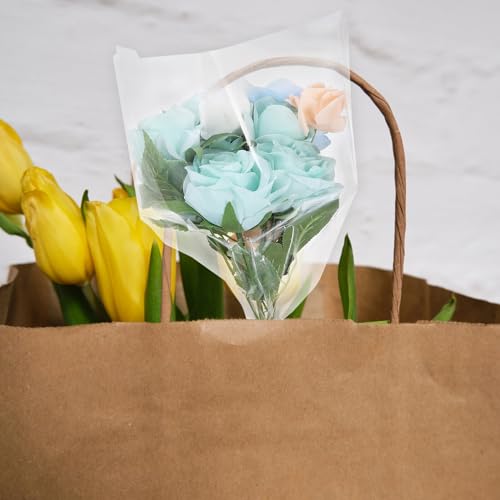 Paquet de transparent pour assemblage floral protégeant vos fleurs d'anniversaire
