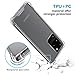OUNNE Galaxy S20 Ultra Case,Clear Samsung Galaxy S20 Ultra Case Compatible with Samsung Galaxy S20 Ultra 6.9 Inch (2020)