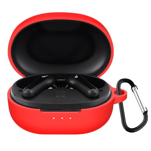 For Anker Soundcore Life P2 mini�yDKEYIT�z�V���R�[���P�[�X For Anker Soundcore Life P2 mini �ی�J�o�[ �����[�d�\ �S�ʕی� �h�� �h�o �y�� �J���r�i�t�������h�~ �L�Y�h�~ �ϏՌ�