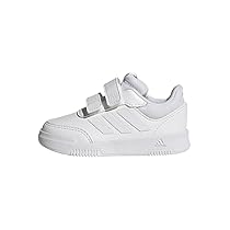 adidas Tensaur Hook And Loop Shoes, Sneaker Unisex – Bimbi 0-24, Cloud White Grey One, 23 1, 2 EU