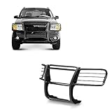 Black Horse Grille Brush Bumper Guard Modular Black Compatible with 2002-2005 Ford Explorer-17FJ26MA
