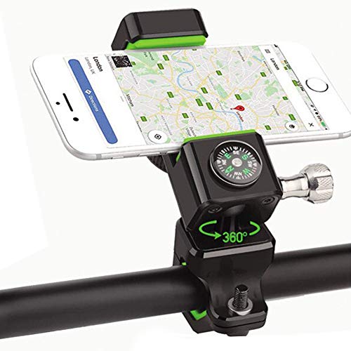Suporte para Bike Bicicleta com bússola Guidão Universal Gps Celular Smartphone Luxo Moto Trilha