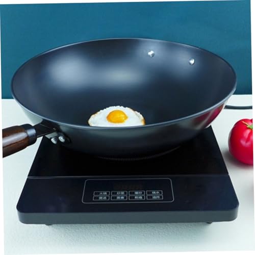Wok para cocinar antiadherente con diseño ergonómico miniatura 6