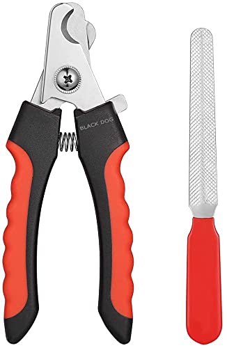BLACK DOG Professional Heavy Durability Nail Cutter for Small, Medium, Large Dogs and Cats Claw and Nails Grinder Trimmer with Nail Filer (Colour May Vary) (B07XKCP3SL) Amazon Price History, Amazon Price Tracker