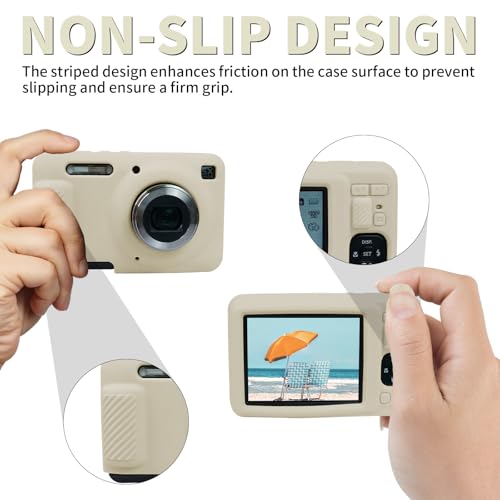 Funda protectora para cámara Kodak PIXPRO FZ55 de silicona miniatura 5