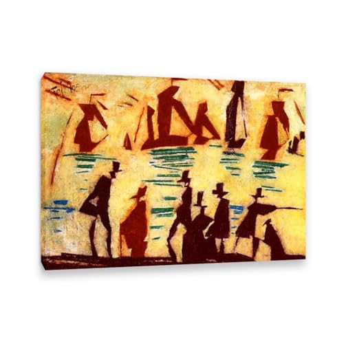 Toile Lyonel Feininger Frappes de pêche pour habiller un mur vide