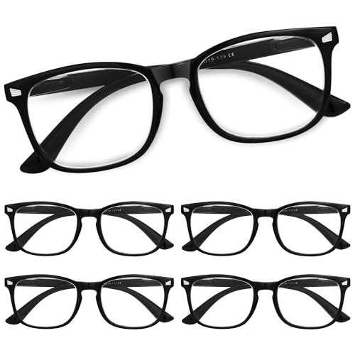 Image of CCVOO Reading Glasses for Women /Men, Eyeglasses, Blue Light Readers for Women /Men, Computer Eye Glasses, Cheaters