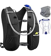 N NEVO RHINO Running Hydration Vest for Women 1.5L Water Bladder Backpack 5L Small -Lightweight B...