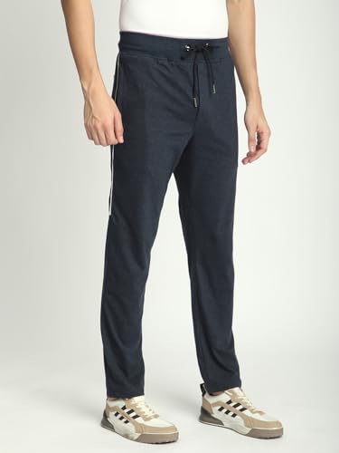 Image of MARK LEUTE Regular Fit Striped Track Pant for Men