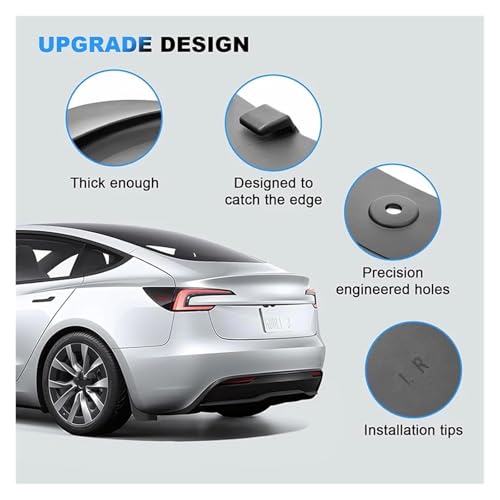 Garde-boue Tesla Model 3 Highland 2025 protection anti-projections - 7