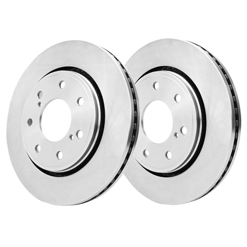 Image of Detroit Axle - 4pc Brake Rotors for Ford 2012 2013 2014 F-150 Lobo