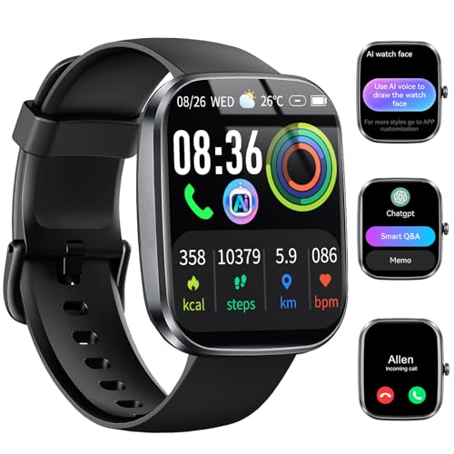 AI Smart Watch with ChatGPT, 1.91" Bluetooth Calling Smartwatch f...