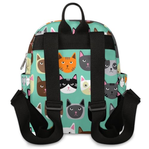 Sac à dos de voyage en forme de tête de chat mignon