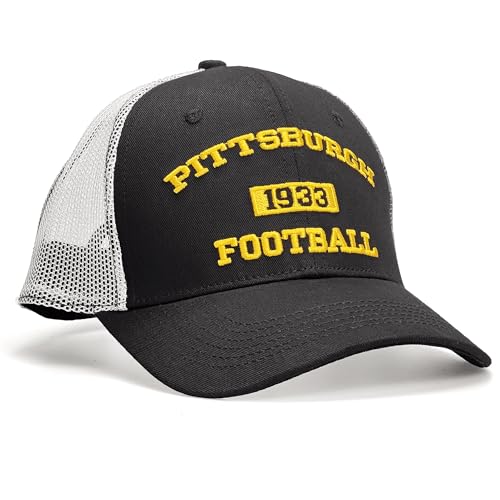 Image of Sport hat Trucker Hat for Men Women Classic Football Fans US Cities Mesh Adjustable Embroidered Baseball Cap
