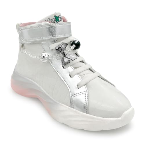 Image of KazarMax Hopits Kids Boys and Girls Ankle Length | High Top | Slip-on Sneakers Shoes | Lightweight | Outdoor Shoes Collection