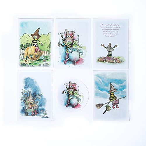 Magic Garden Seeds Erdmonster & Hexenkraut - Samen-Geschenkset für Kinder mit Saatgut für 6 spannende Pflanzen aus der… – Bild 6