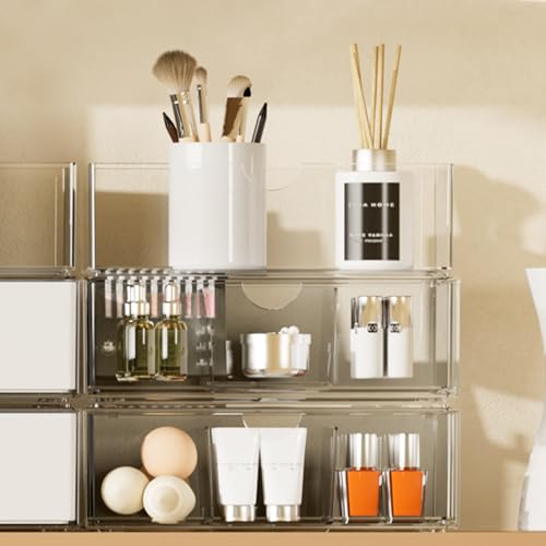 Support de rangement efficace pour maquillage et petits objets de beauté