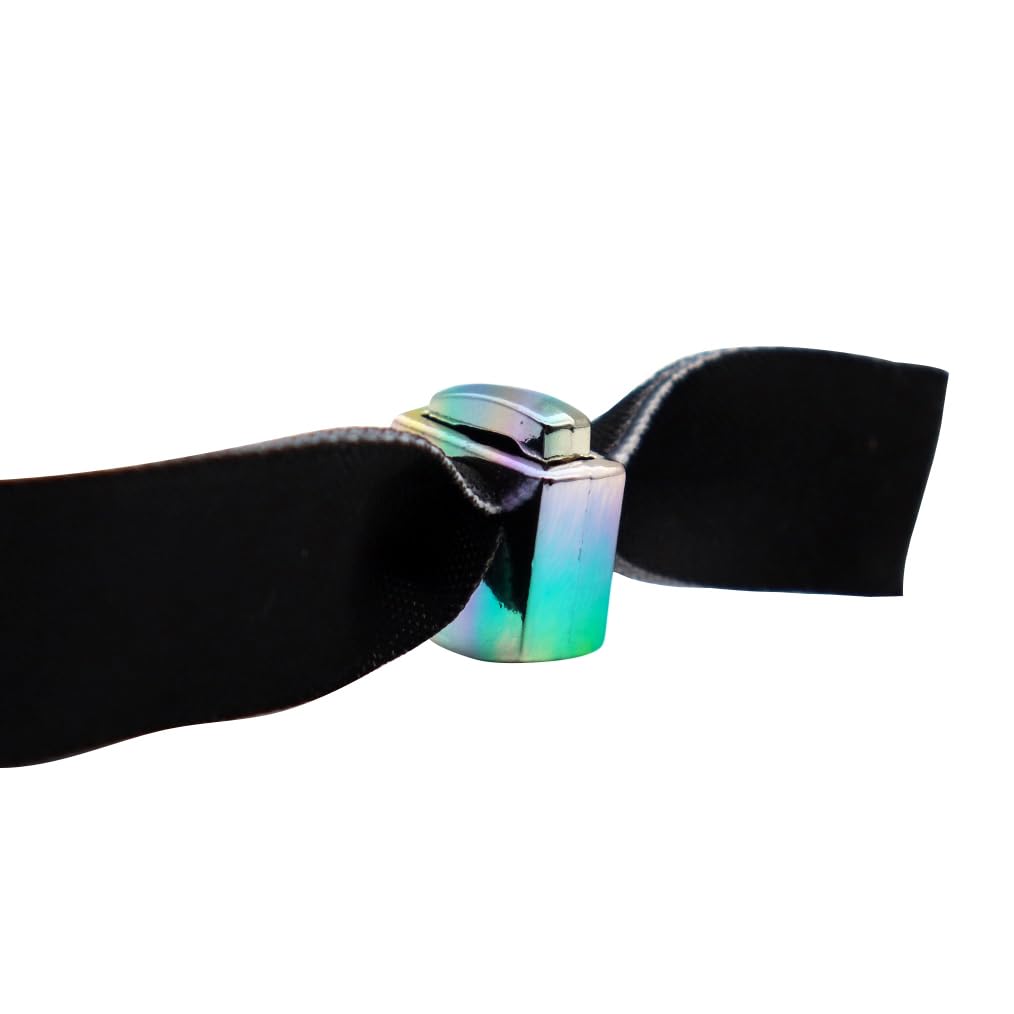 Wiederverschließbarer Verschluss für Festivalbändchen holographic (1 Stück)