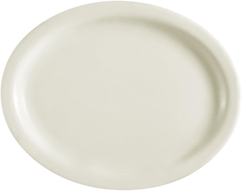 Amazon.com | CAC China NRC-14 Narrow Rim 13-1/2-Inch by 10-1/4-Inch ...