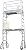 CBM Aluminum Scaffold Rolling Tower Standing at 12' High Hatch Dech with Gaurd Rail and U Lock CBM1290