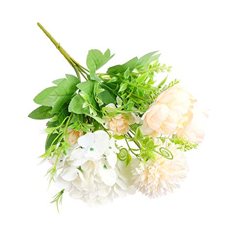 VALICLUD Buquê de Flores Artificiais Seda Falsa Arranjos de Flores Realistas Presentes para Decoraçõ