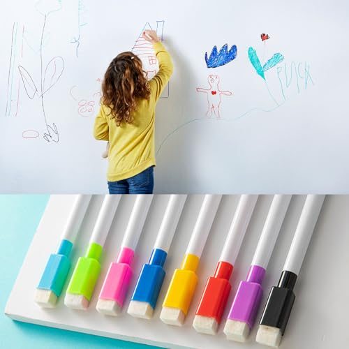 Yeria 20 Pezzi Pennarelli Lavagna Bianca