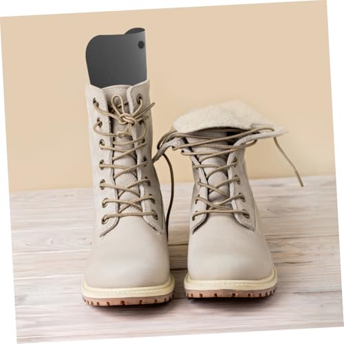 Inserts de Forme Bottes PVC Noir Flexibles Accessoires Rangement Chaussures 10Pcs - 4