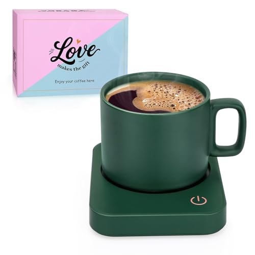 VOBAGA Mug Warmer Set with Ceramic Mug