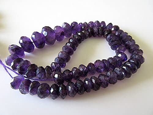 Améthyste facettée en fil de 8-14 mm LKBEADS pour fabriquer un cadeau unique
