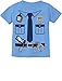 Police Cop Uniform Halloween Costume Policeman Suit Toddler/Infant Kids T-Shirt 4T California Blue