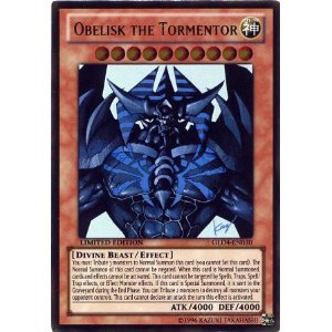 obelisk the tormentor gold pokemon card Obelisk the Tormentor (Blu-Ray DVD Promo) (MVPC-EN001) [The Dark Side –  Pokemon Plug main image 0