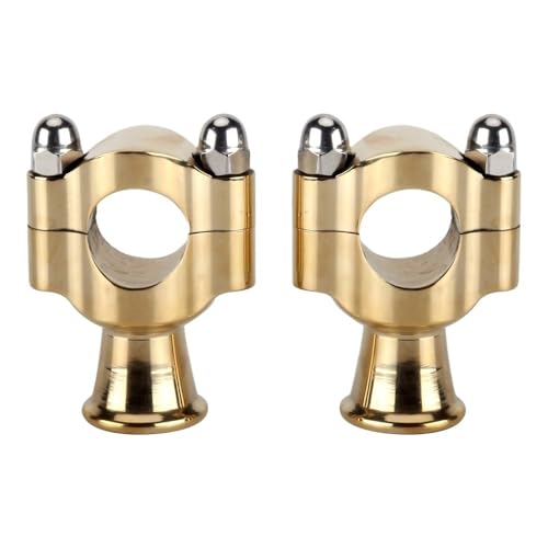 Rehausseurs de guidon 25mm en laiton pour soulager le dos sur bobber