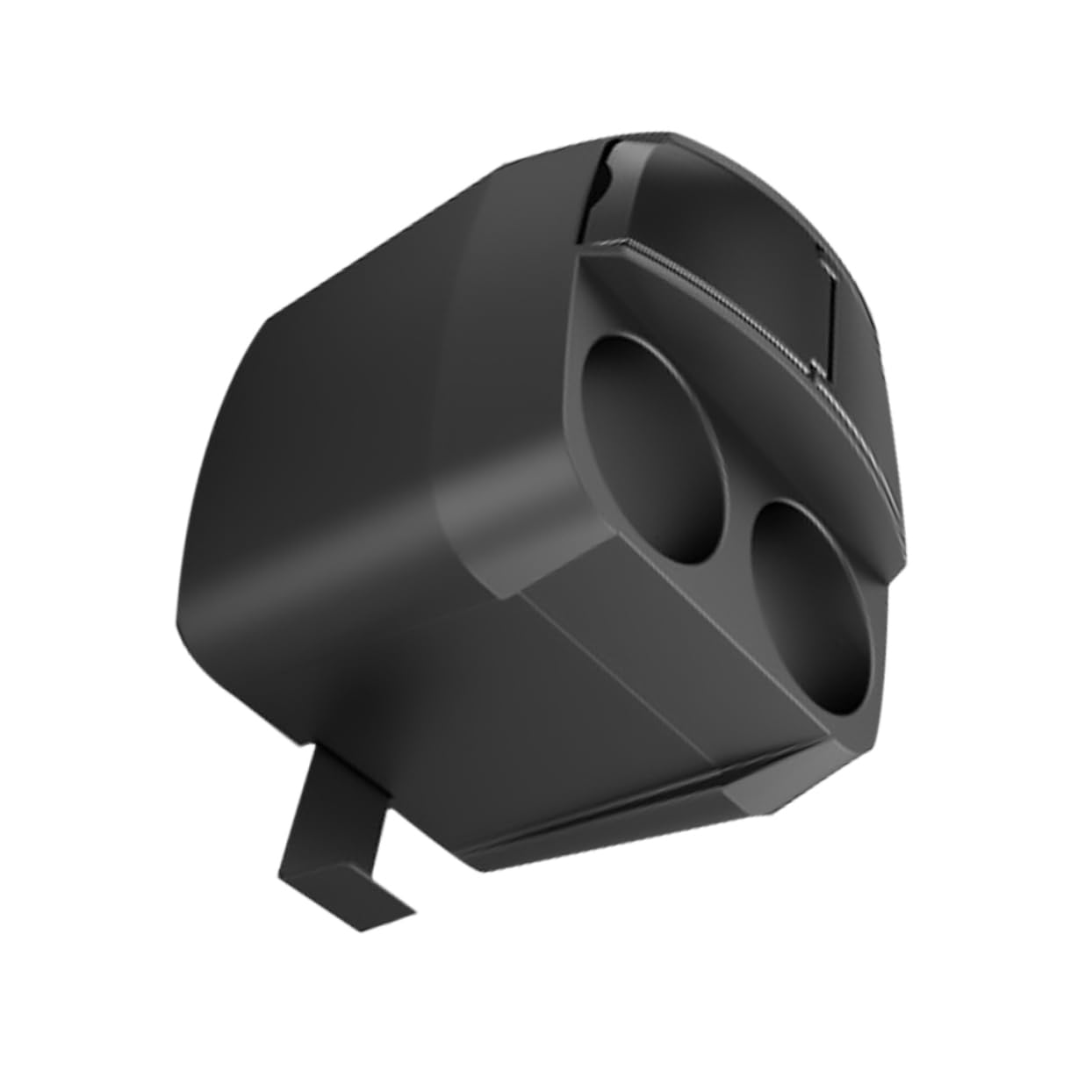 Poubelle de Voiture Multifonction Porte-gobelet, Base Réglable, Noir