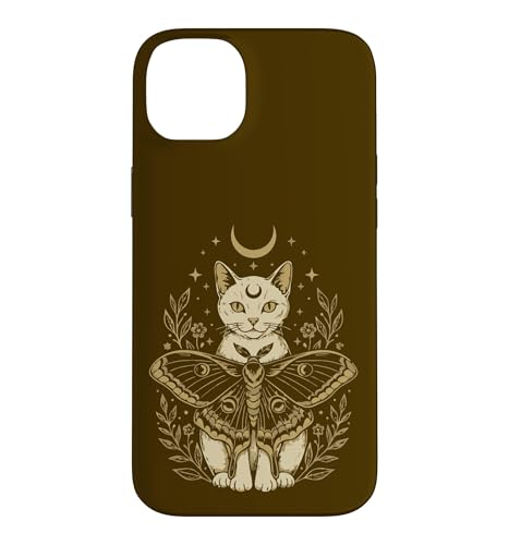 Cottagecore �L �� �O�����W �A���g �g���b�s�[ �s�C�� �z���[ �S�X �X�}�z�P�[�X iPhone 14 Plus �p