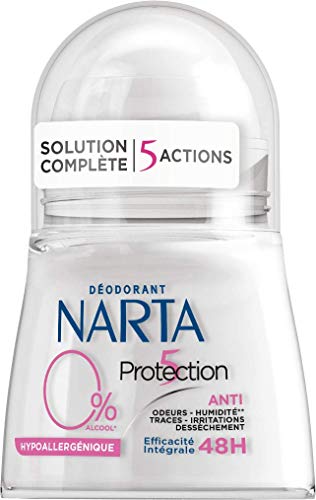 Narta Protection 5 0% Déodorant Bille Hypoallergénique pour Femme 1 Unité