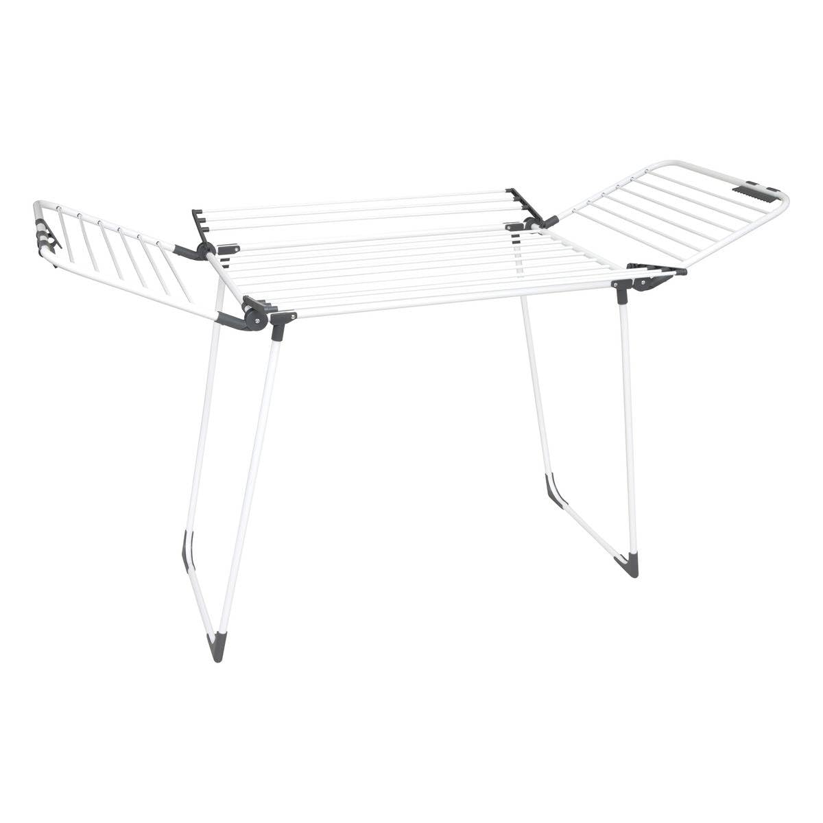 5 five simply smart 5Five – Sinai Wäscheständer, weiß – 25 m – 60 x 11 x 98 cm – Wäschetrockner, Wäschezubehör, Badezimmer, Haushalt, täglicher Gebrauch