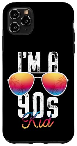 90�N��p�[�e�B�[�A�E�g�t�B�b�g "I'm a 90s Kid" ���g���J���[�T���O���X �X�}�z�P�[�X iPhone 11 Pro Max �p