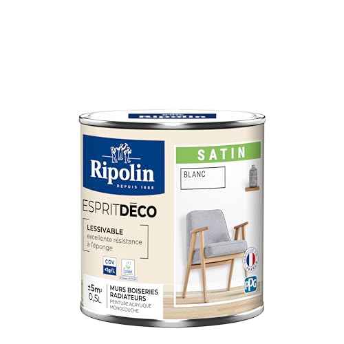 RIPOLIN - Peinture Intérieure Multi-Supports – Murs, Boiseries & Radiateurs...
