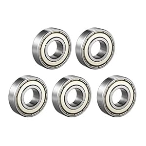 Sourcing Map 6001Z Rillenkugellager 5er Pack