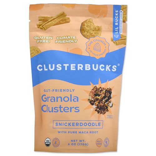 Clusterbucks Superfood Clusters – Grain-Free, Keto-Friendly Granola with Regeneratively Grown