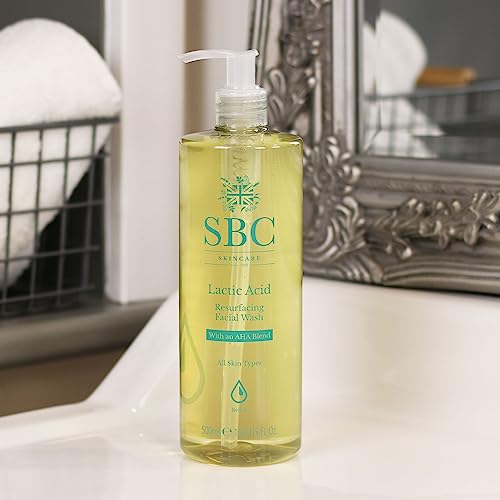 SBC Skincare Salicylic Purifying Gel Cleanser 500ml - Oil Balancing, Foaming Gel Facial Cleanser - Image 3