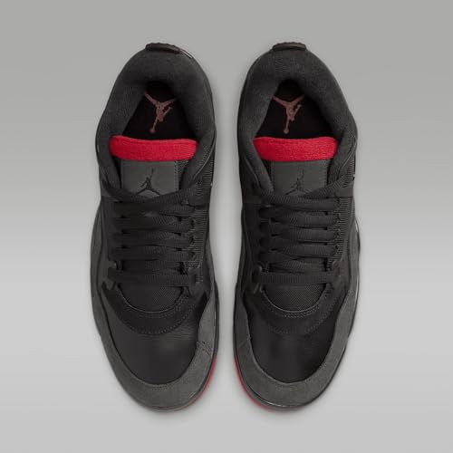 Air Jordan 4 RM Men's Shoes (FQ7939-060, Black/Anthracite/Varsity Red) Size 8.54