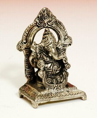 Ganesha (Ganesh) Sitting - 2" Brass Statue - Made In India