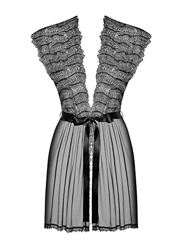 Romanesa Peignoir - Noir