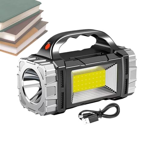 Genérico Lámpara Solar de Mesa - Linterna Impermeable Recargable USB y Solar,Accesorio Para Deportes, Senderismo, Camping, Viajes, Supervivencia Y Trabajo