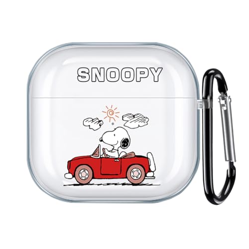 AirPods 4 �p �P�[�X �G�A�[�|�b�Y�P�[�X �t�@�b�V���� �t�� ���[�P�[�X TPU�f�� �J���r�i�t�� �y�� �L�Y�h�~ �����h�~ �ϏՌ� ���C�����X�[�d �Ή� ������� ����̂��鐶�n (P-3)