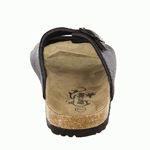 Image of Northside Womens Mariani Leather Strap Cork Sandal