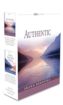 Hardcover Authentic by Shawn Boonstra & God's Amazing Graceby Ellen G. White, Devotional Boxed Gift Set 2019 Book