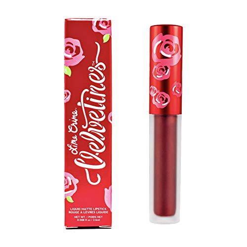 Lime Crime Metallic Velvetines Liquid Matte Lipstick, Eclipse - Metallic Black-Red - French Vanilla Scent - Long-Lasting Liquid Metal Matte Lipstick - Won't Bleed or Transfer - Vegan