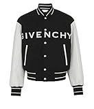 Mens Given Chy Varsity Letterman Fashion Wool Bomber Slim Fit Casual Warm Boys College Baseball Jacket Black